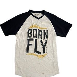 BORN FLY GRAPHIC T SHIRT